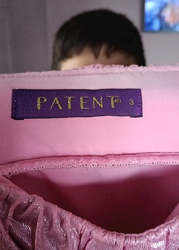 Pembe Parlak Askılı Uzun Elbise - Görsel 3