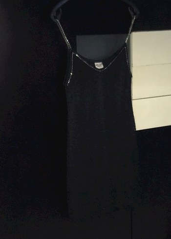 Adil Işık, dantel altı astar mini taşlı elbise - Görsel 3