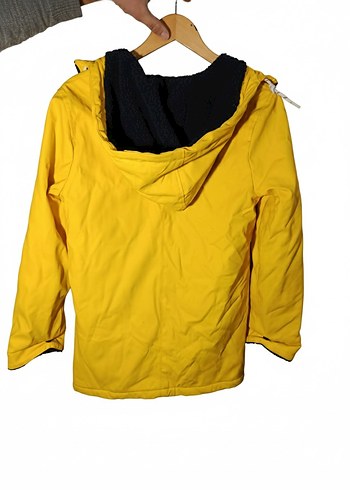 Sarı Midi kadın Yağmurluk - Görsel 2