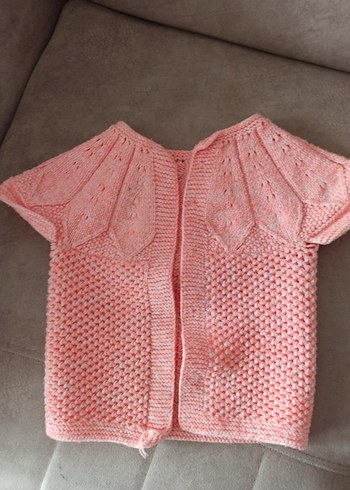 Kız bebek yelek - Görsel 2