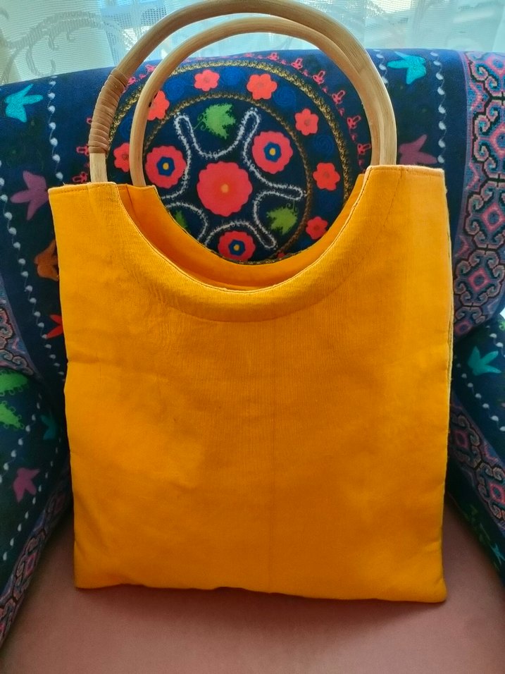 Nakışlı Boncuklu Bohem Kadın Çantası - Görsel 4