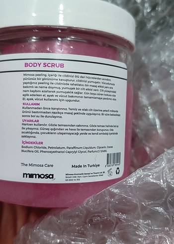 Çilek Aromalı Vücut Peelingi - Görsel 3