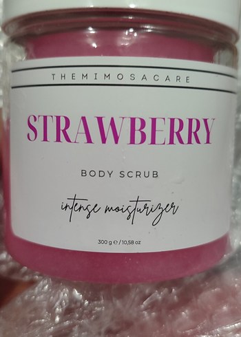 Çilek Aromalı Vücut Peelingi - Görsel 2