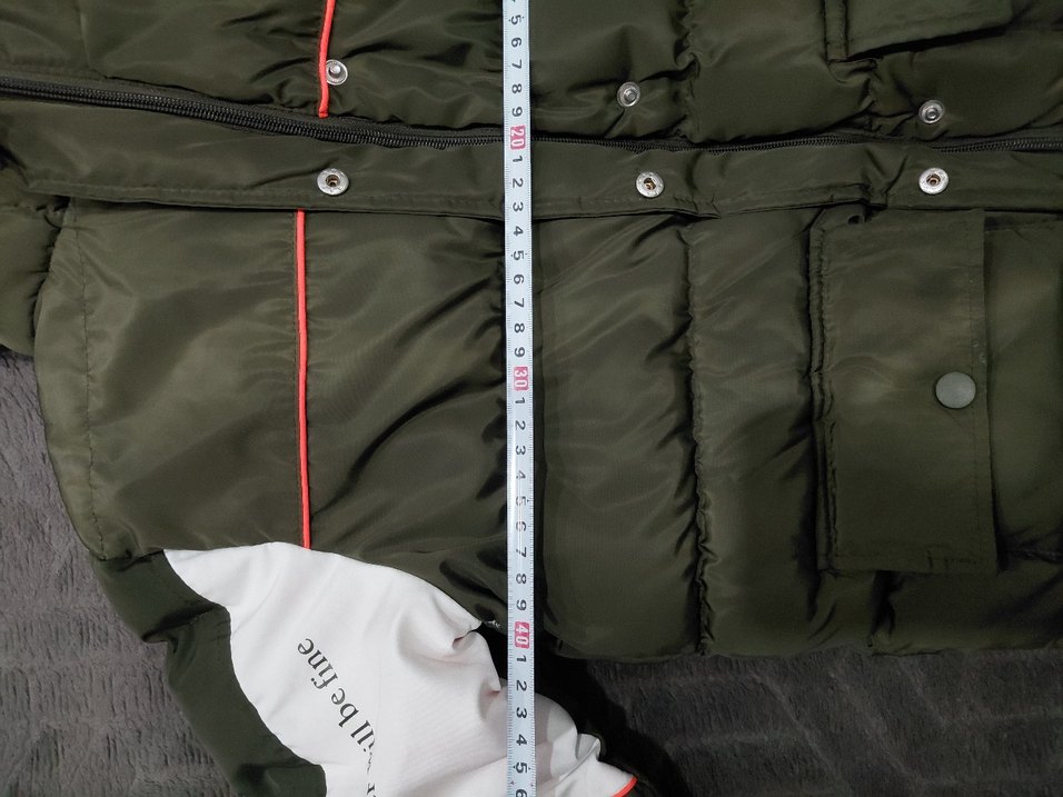 Erkek Çocuk Haki polarlı  Mont - Görsel 4