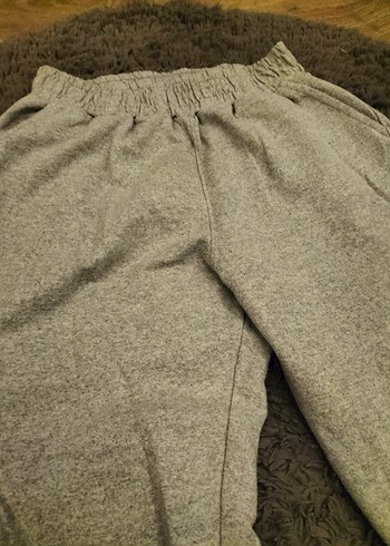 Gri Rahat Kesim Eşofman Altı - Görsel 2