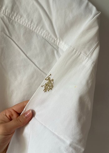 Beyaz Düğmeli Kadın Gömlek - Görsel 5