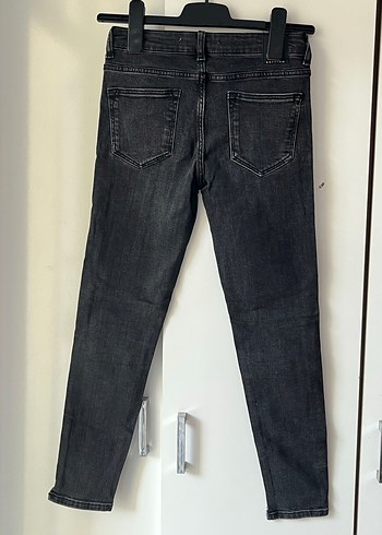 Gri Kadın Denim Skinny Jean - Görsel 3