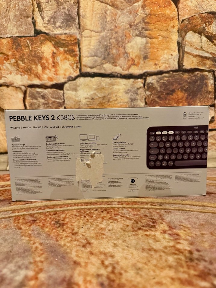 Logitech Pebble Keys 2 K380S Kablosuz Klavye - Görsel 2
