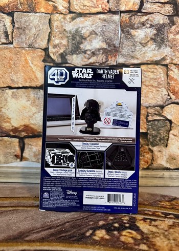 4D Build Darth Vader 3D Puzzle - Görsel 2