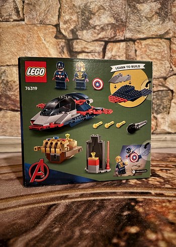 LEGO Marvel Kaptan Amerika -Thanos 76319 - Görsel 2