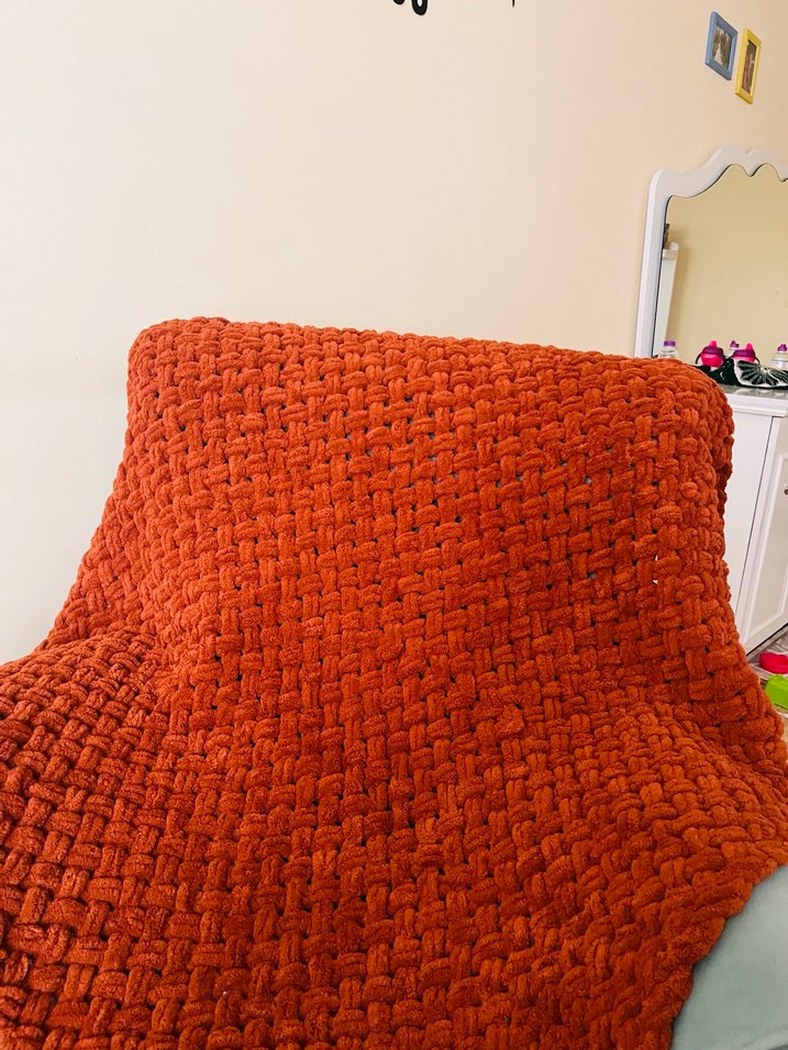 Çocuk Örgü Battaniye 100x100 - Görsel 3