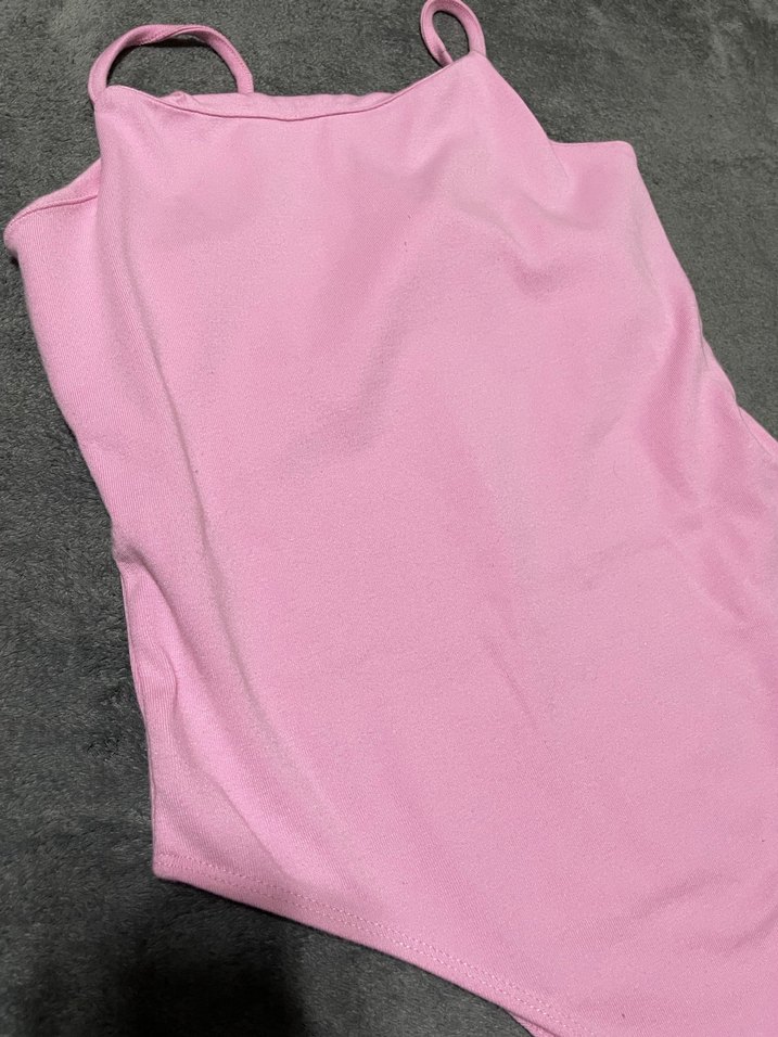 Pembe Bodysuit - Görsel 4