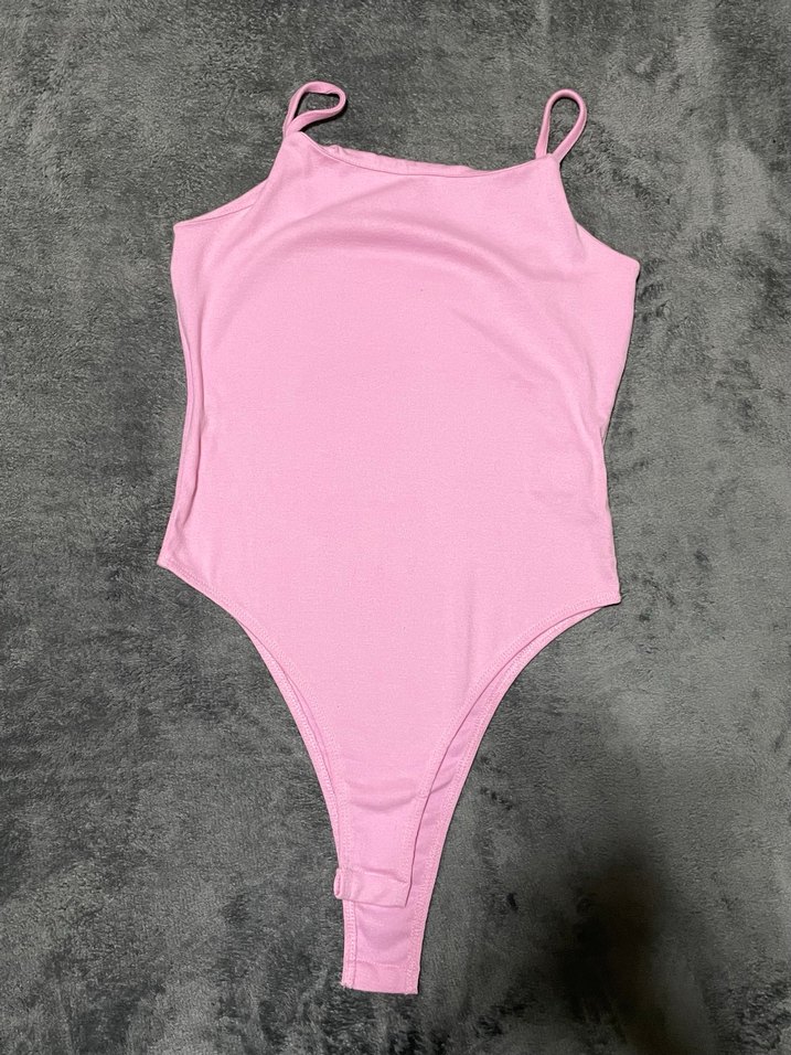 Pembe Bodysuit - Görsel 3