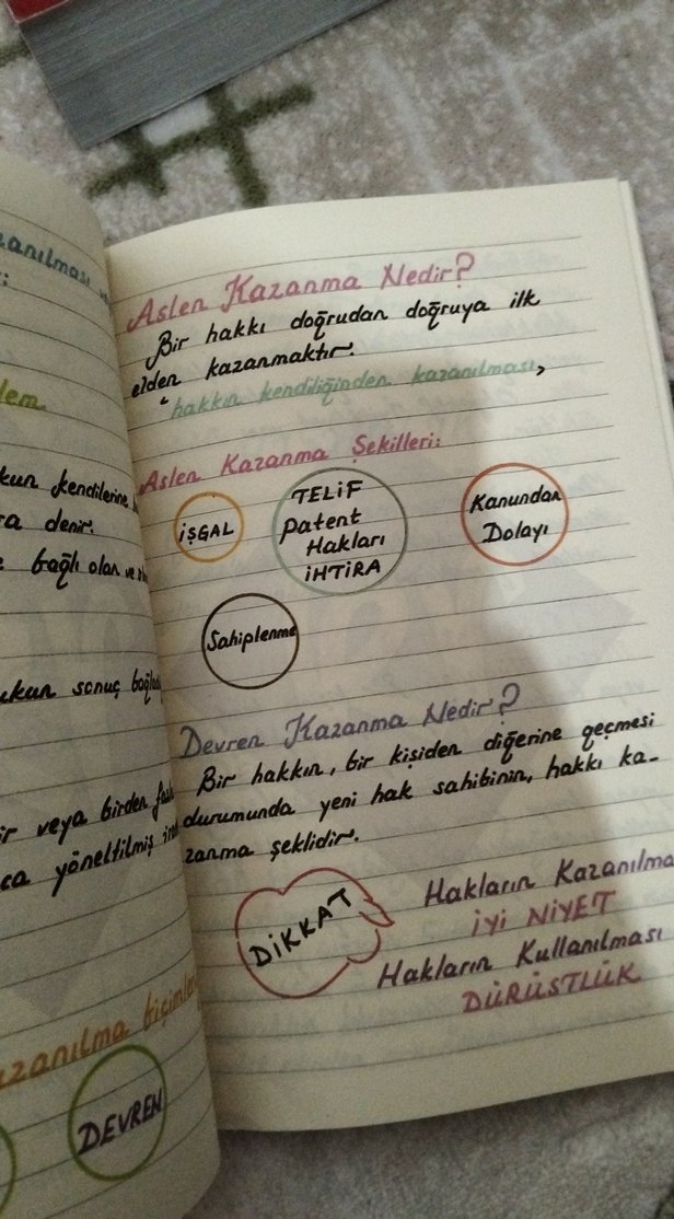 KPSS Vatandaşlık Not Defteri - Elif Eryılmaz - Görsel 2
