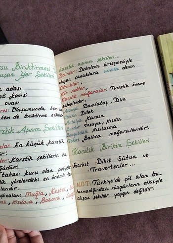 KPSS Not Defterleri - Coğrafya, Tarih, Türkçe - Görsel 4