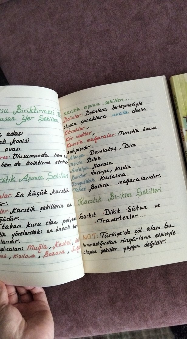 KPSS Not Defterleri - Coğrafya, Tarih, Türkçe - Görsel 4