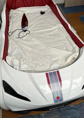 çilek mobilya arabalı yatak - Görsel 3