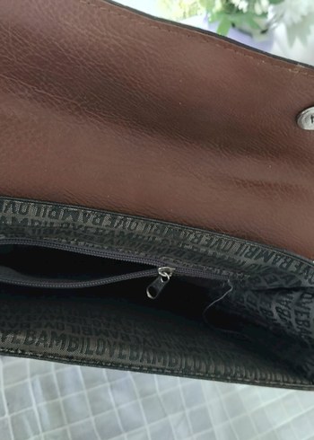Kahverengi Deri Kadın Çanta - Görsel 3