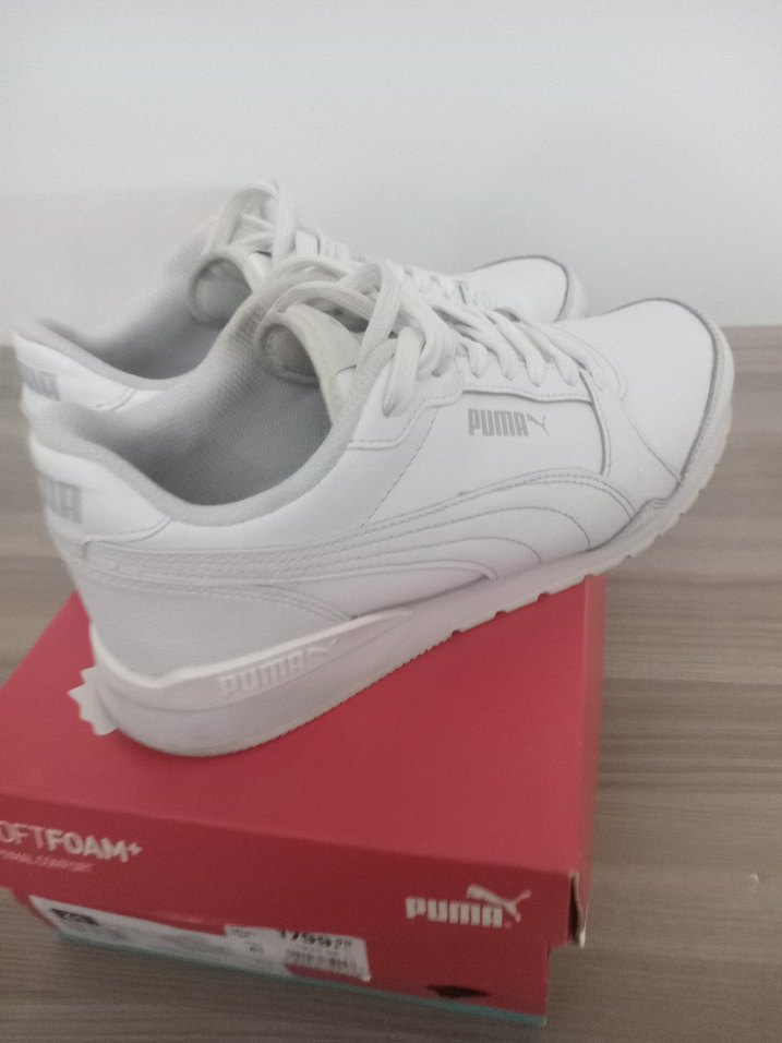 Beyaz Puma Spor Ayakkabı - Görsel 4