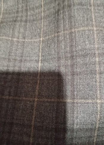 DS Damat Gri Ekoseli Erkek Takım Elbise - Görsel 3