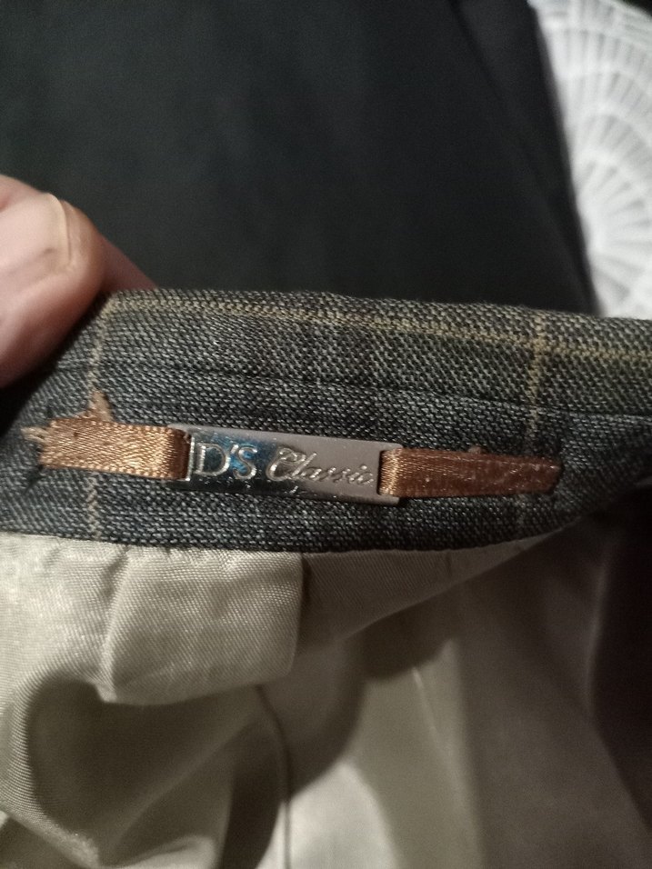 DS Damat Gri Ekoseli Erkek Takım Elbise - Görsel 2