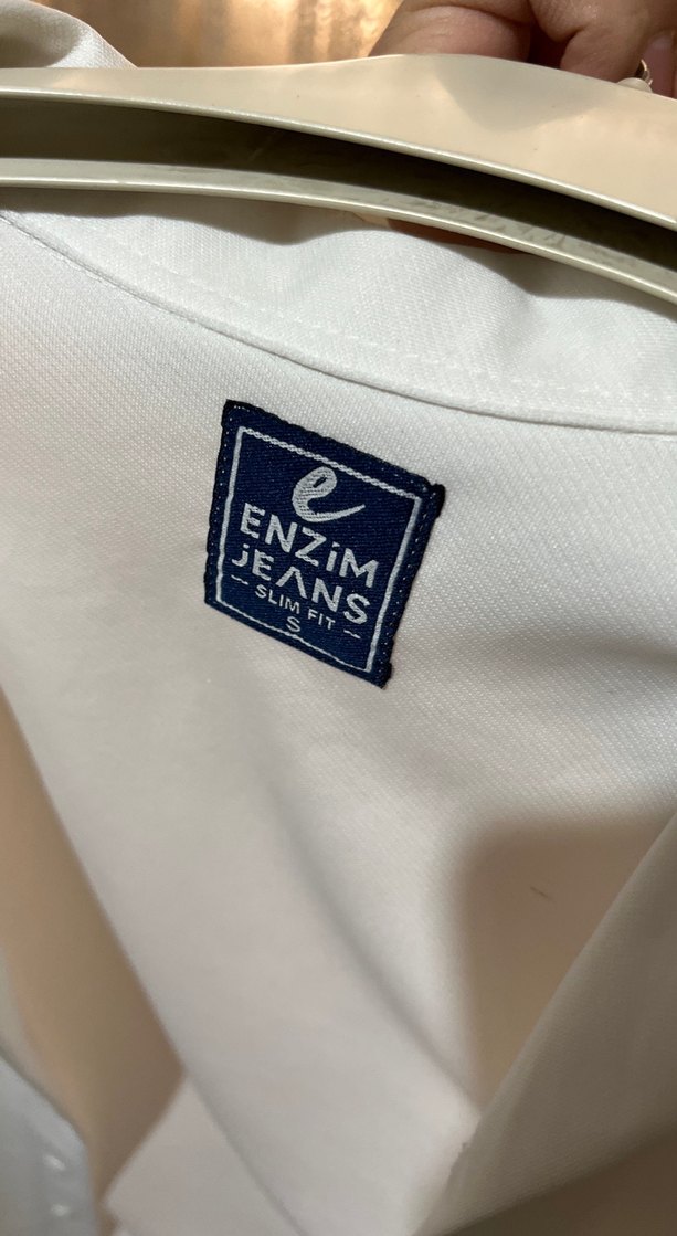 Beyaz Kısa Kollu Düğmeli Kadın Gömlek A Kalite - Görsel 3