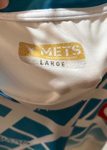 Beyaz Mavi Erkek Spor Tişört | Forma - Görsel 3