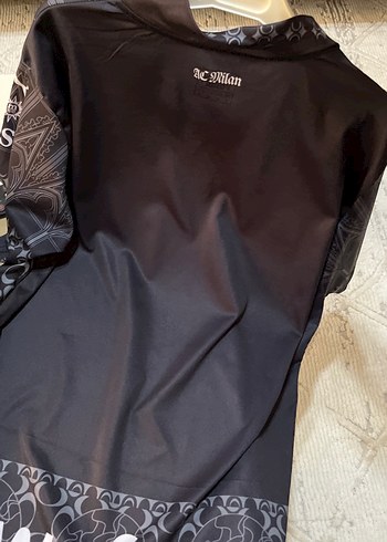 Siyah Baskılı Erkek Spor Tişörtü - Görsel 5