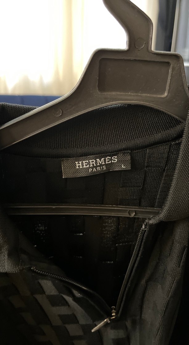 Hermes Siyah Fermuarlı Erkek Kazak Hic kullanilmadi - Görsel 2