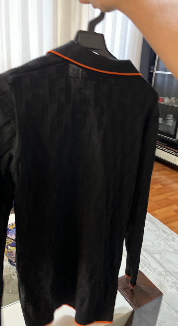 Hermes Siyah Fermuarlı Erkek Kazak Hic kullanilmadi - Görsel 3