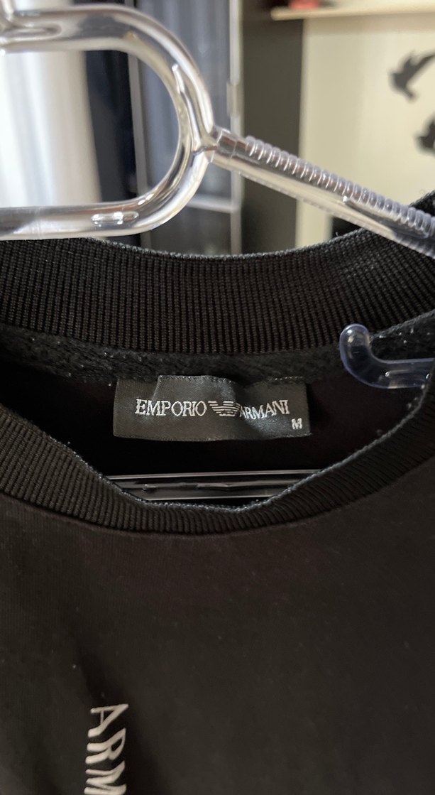 Siyah Armani Exchange Erkek Tişört - Görsel 2