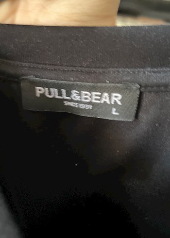 Siyah Baskılı Oversize Erkek Tişört - Görsel 3