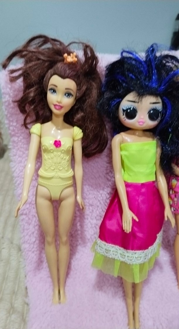 Renkli Kız Bebekler Seti - Görsel 3