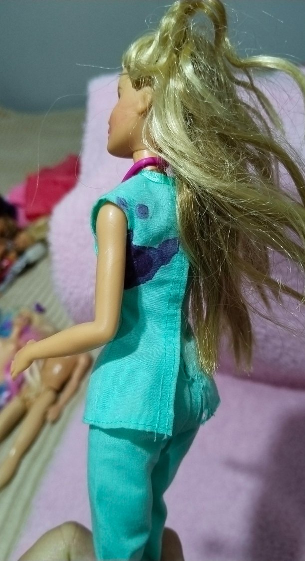 Turkuaz Doktor Bebek Oyuncak - Görsel 2