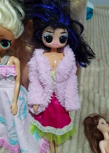 Pastel Pembe Elbiseli Bebekler - Görsel 2