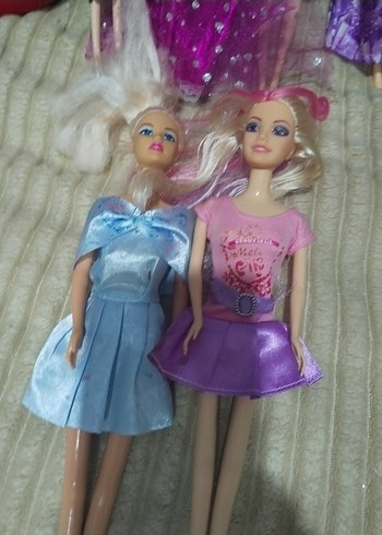 Renkli Elbiseli Bebek Seti - Görsel 4