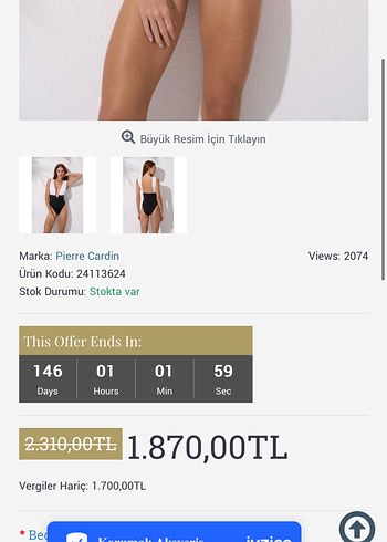 Siyah-Beyaz Minimalist Kadın Mayo - Görsel 3