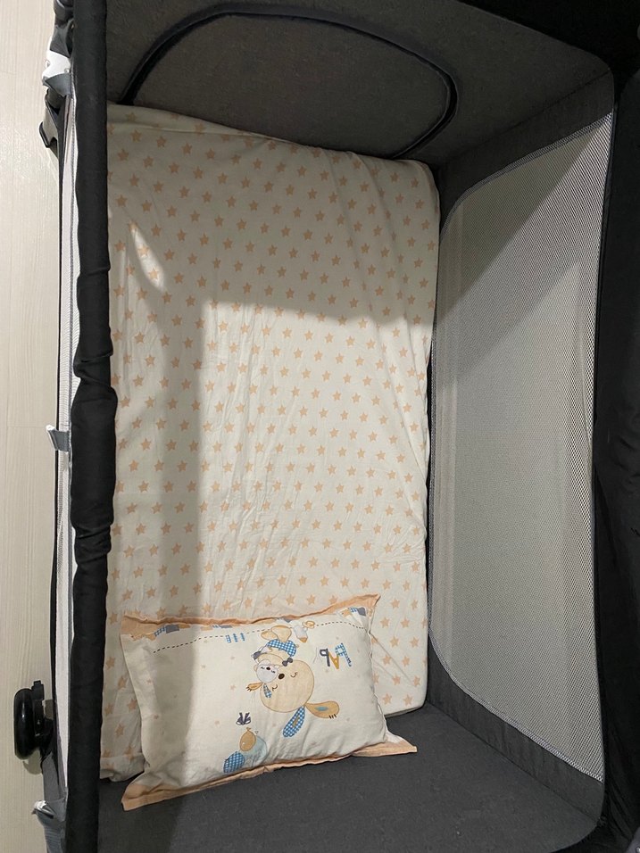 Elele Madre Gri Yatak Oyun Parkı 70x110 - Görsel 4