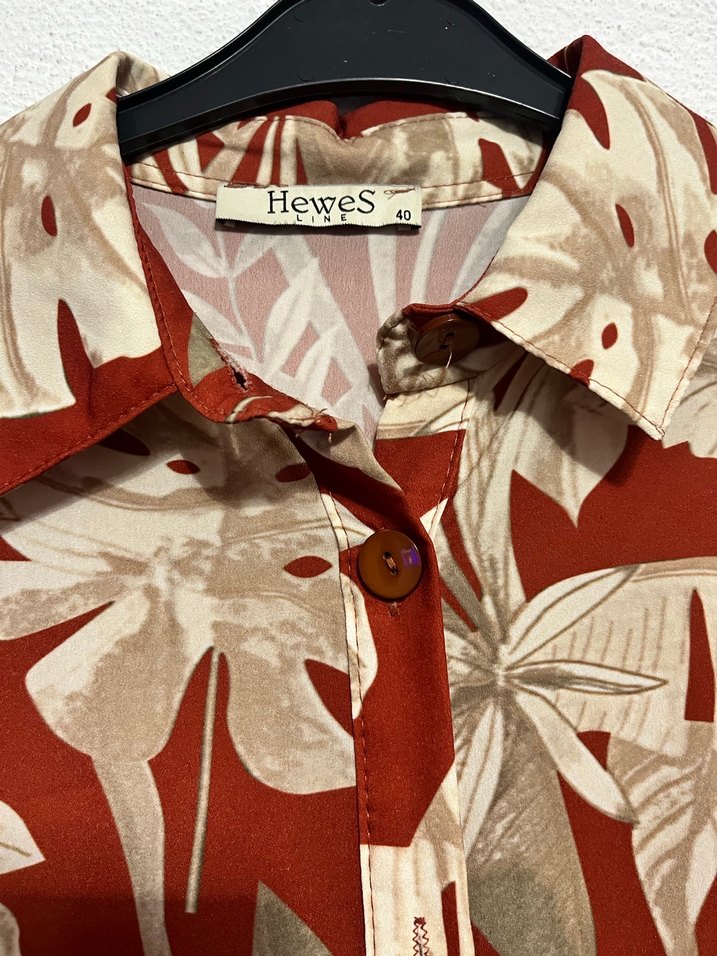 Drapeli Uzun Kollu Bohem Desenli Elbise - Görsel 2