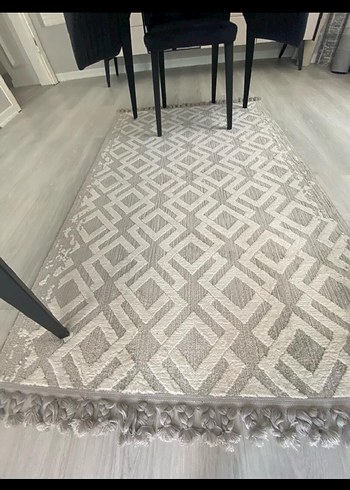 Gri Beyaz halı - Görsel 2