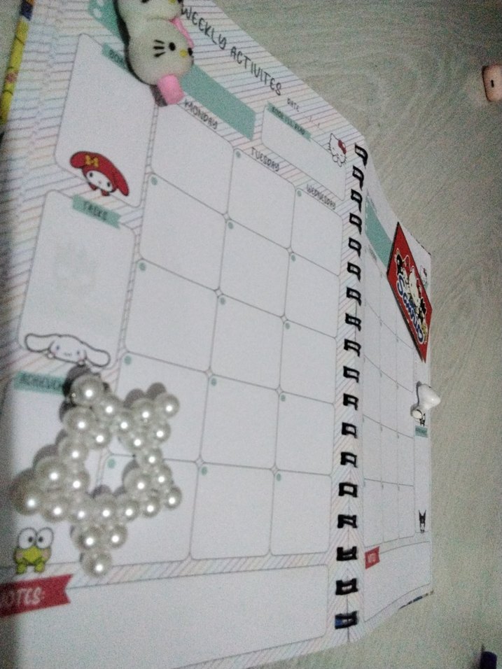 Renkli Sanrio BADTZ-MARU Defter - Görsel 4