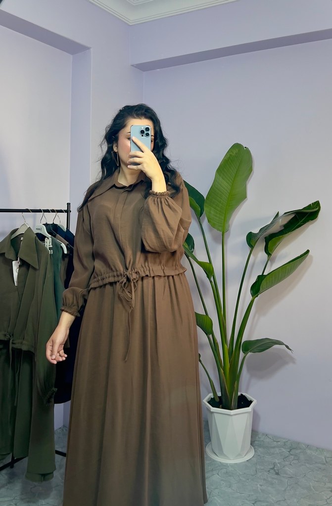 Kahverengi Etekli Takım - Görsel 2