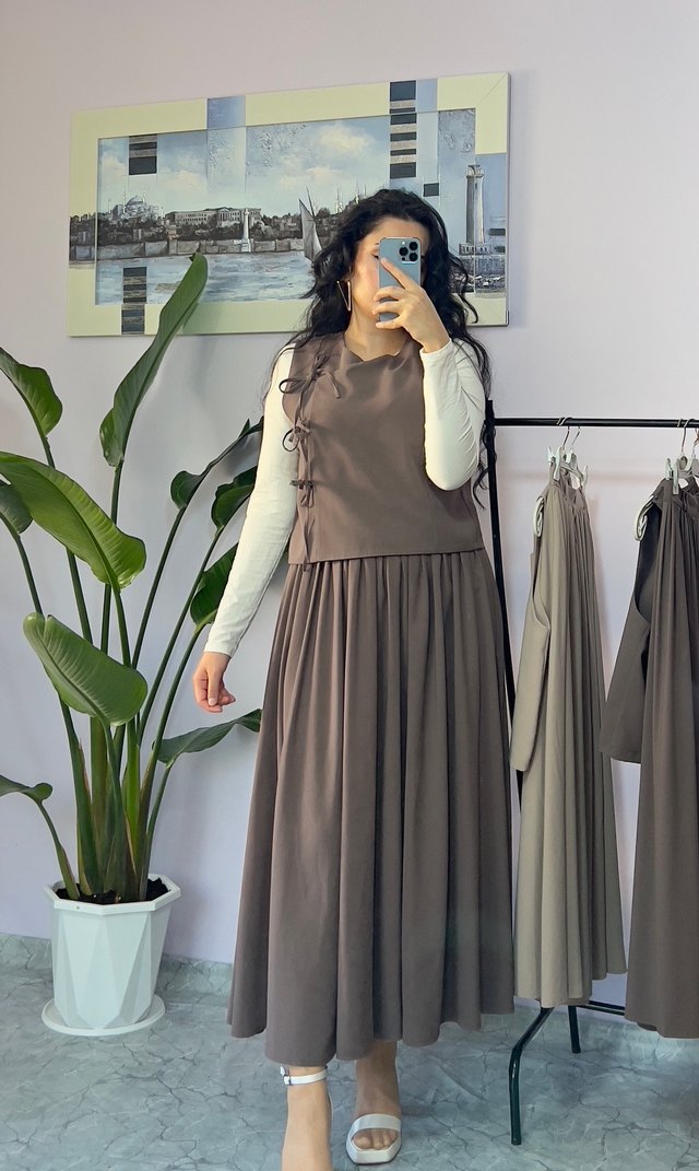 Bej Etekli Takım - Görsel 4