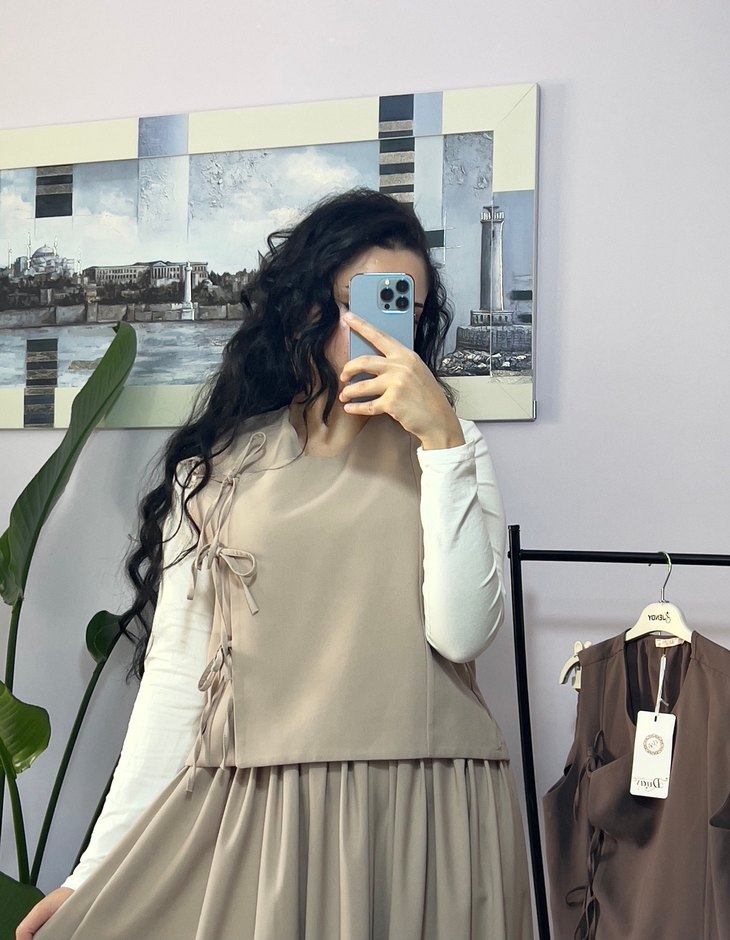 Bej Etekli Takım - Görsel 2