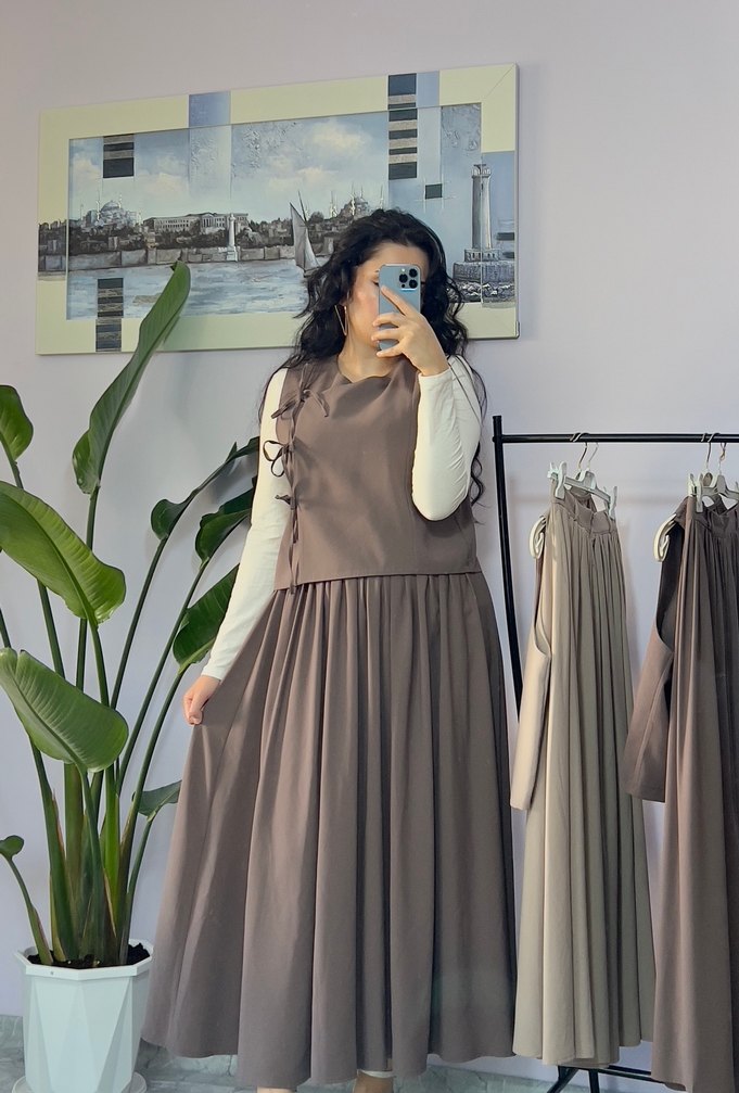 Bej Etekli Takım - Görsel 3