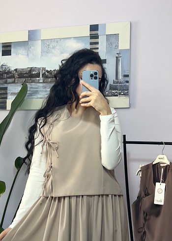 Kahverengi Etekli Takım - Görsel 3