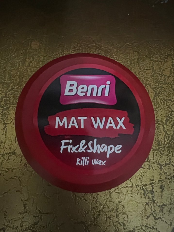 Benri Mat Wax Fix&Shape Saç Şekillendirici - Görsel 3