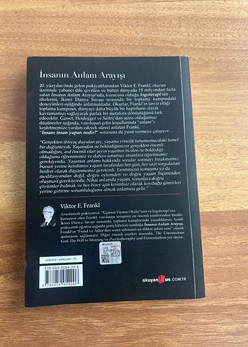 İnsanın Anlam Arayışı - Viktor E. Frankl - Görsel 2