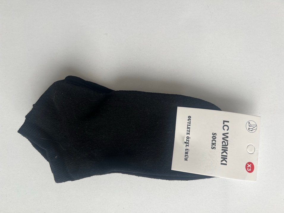 Çorap çocuk Siyah Mini Desenli Çorap - Görsel 3