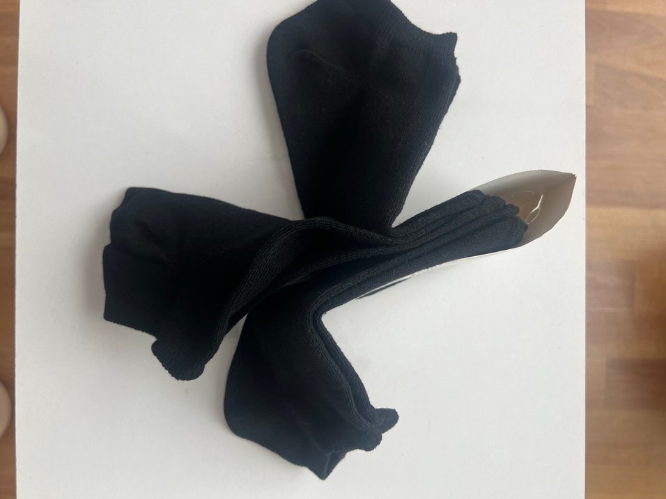 Çorap çocuk Siyah Mini Desenli Çorap - Görsel 2